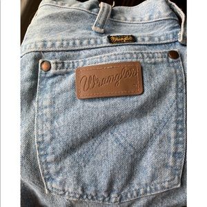 Wrangler jeans light-wash denim